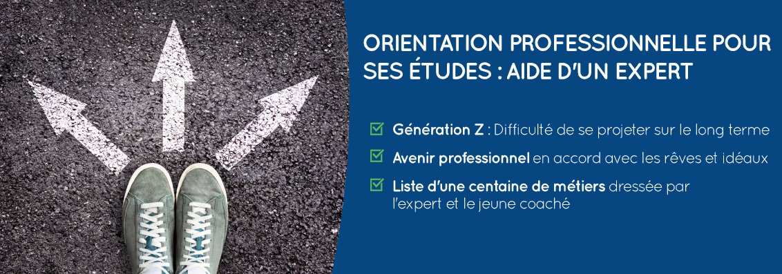 Aide d'un expert pour le choix de son orientation professionnelle lorsque l'on est étudiant